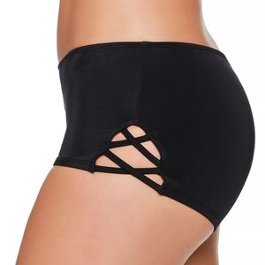 Salt + Cove Strappy Side Boyshort Swim Bottom! NEW! XL